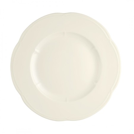 Piatto piano Seltmann Versailles Diamant cm 33 Porcellana Crema