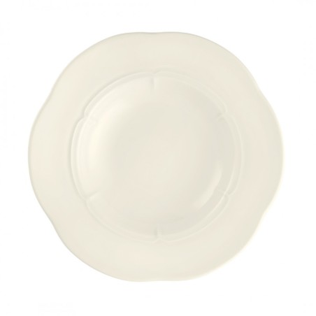 Piatto pasta Seltmann Versailles Diamant cm 27 Porcellana Crema