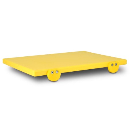 Tagliere Polietilene Giallo Cm 50x30x2h Euroceppi