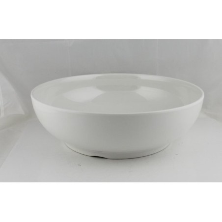 Coppa Tonda Melamina Bianca Cm 30x10