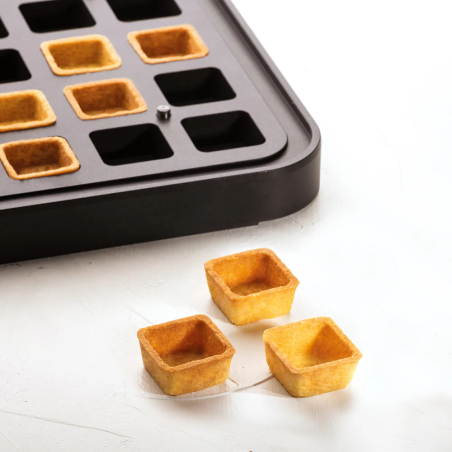 Pavoni - Piastra Quadrata 30 Impronte Cm 4x4 H1,9 Cookmatic