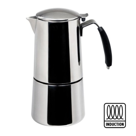 Caffettiera Omnia Express 2 Tazze Ilsa | Acciaio Inox 18/10 per induzione