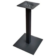 Base per tavolo in acciaio antracite 40×40×72h
