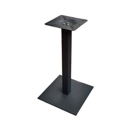 Base per tavolo in acciaio antracite 40×40×72h