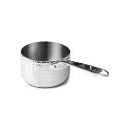 Casseruola alta in Aluinox 3ply Martellato con 1 Manico in Acciaio Inox – Pentole Agnelli