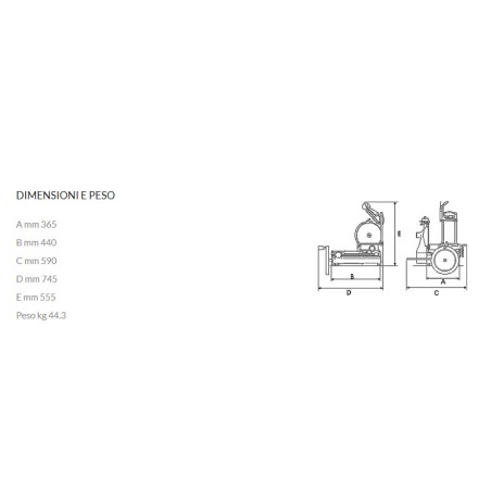 Affettatrice a Volano Fiorato 300 – Slicer Manuale Professionale con Lama 300 mm