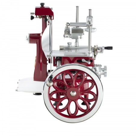 Affettatrice a Volano Fiorato 370 – Slicer Manuale Professionale con Lama 370 mm