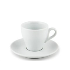 Tazza Caffe' con piattino Amalfi cl 7 - Classica e resistente