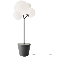 Lampada da terra Tree of Light Nera Zafferano – Design per living e interior premium