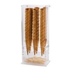 Vetrina porta coni con cassetto estraibile Martellato – Espositore professionale per gelateria