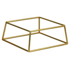 Alzate Quadrate Oro Ilsa Cm 20x18 (Misure H8, H10, H18)