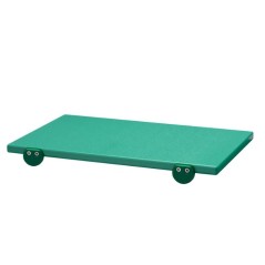 Tagliere verde da cucina cm 60x40x2 Euroceppi - Polietilene alimentare