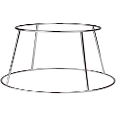 Supporto Vassoio Acciaio Cromato Cm 30-40