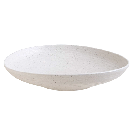 Piatto Fondo Ellisse Cm 19 Ripple Liora - Porcellana Bonnà