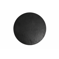 Vassoio Rettangolare in Melamina 30x30 C/piedini Gomma Nero
