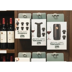 Electric Vacuum Set Brevetti Waf Sottovuoto per vini