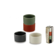 Coppetta cilindrica cm 6,5 Mexico - Set da 4