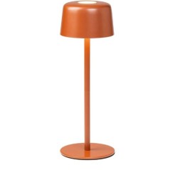 Lampada da tavolo ricaricabile Ailati 1+1 Terracotta - Zafferano
